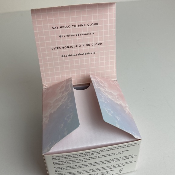 Pink Cloud soft moisture cream NEW! Herbivore 50 ml. - Picture 6 of 12